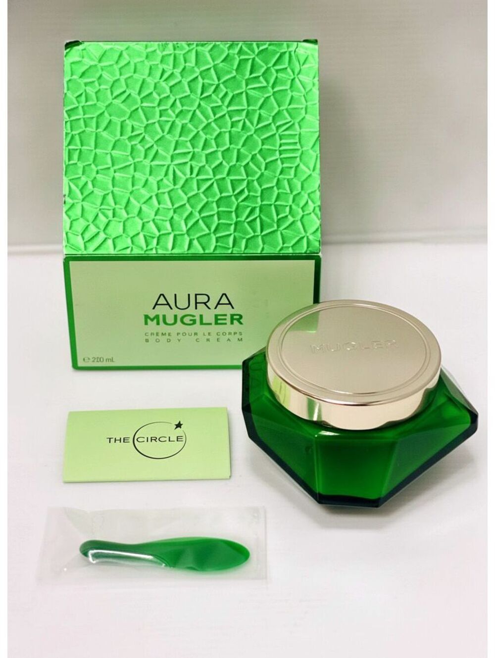 Aura Mugler Body Cream 200 mL with Original Box and Applicator